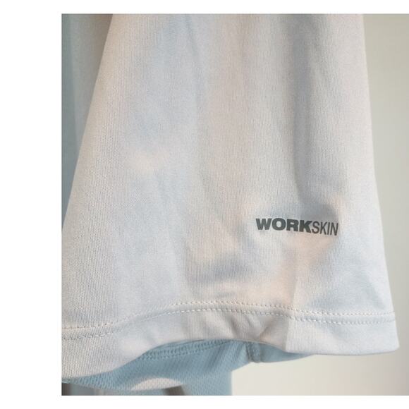 MILWAUKEE MENS WORKSKIN SHIRT GRAY SIZE XL STRETCH PERFORMANCE DRY - Picture 8 of 9